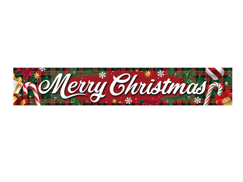 Polyester banner 290 cm x 50 cm