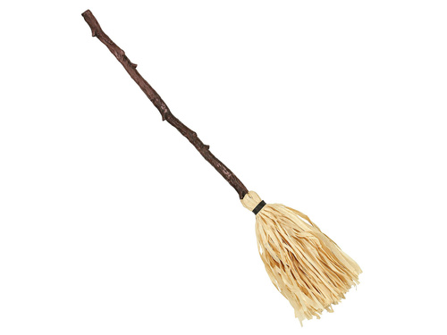 Collapsible Crooked Witch Broom - 125 cm - 1 pc