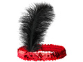 Red Headband Retro - 1 pc