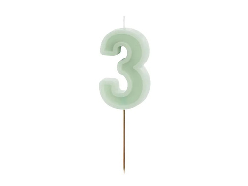 Candle no 3 - 1 pc
