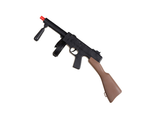 Karabin maszynowy gangsterski Tommy z dźwiękiem - 50 cm