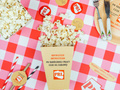 PRL popcorn boxes - 6 pcs.