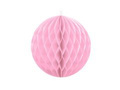 Dekoracja wisząca kula jasnoróżowa - 30 cm - 1 szt.