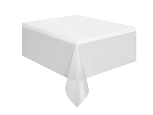 Transparent tablecloth - 137 x 274 cm - 1 pcs.