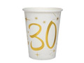 Thirtieth birthday 30th birthday cups - 10 pcs.