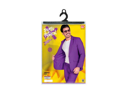 Strój imprezowy - fioletowy garnitur