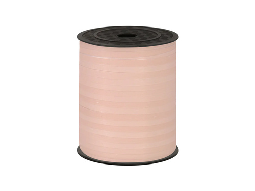 Decorative ribbon for balloons - pastel - powder pink - 458 m