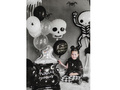 Balon foliowy Czaszka na Halloween - 36x41 cm - 1 szt.