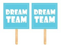 Dream Team photo props - 2 pcs.