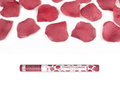 Shooting tube, maroon artificial rose petals, 60cm, 1 pc.