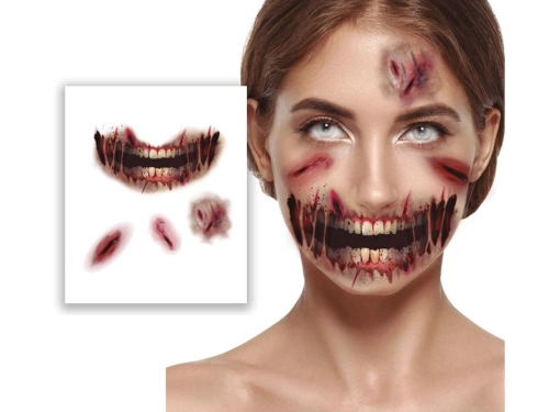 Facial Adhesive Decorations