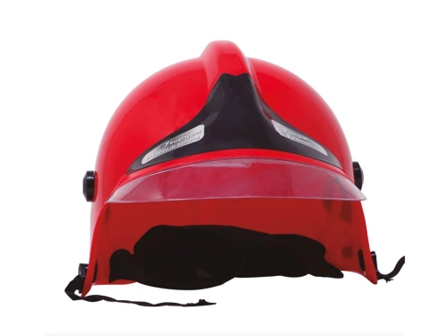 Red fireman helmet