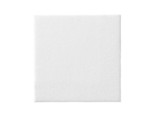 Serwetki białe - 40 cm - 100 szt.