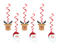 Christmas hanging decoration for Christmas - 6 pcs.
