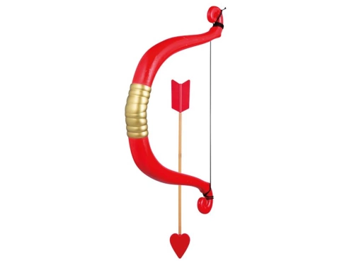 Cupid's bow with arrow
