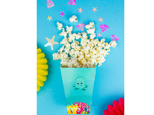 Popcorn boxes Underwater world - 6 pcs.