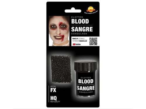 Coagulated blood vase with sponge - 1 pc.