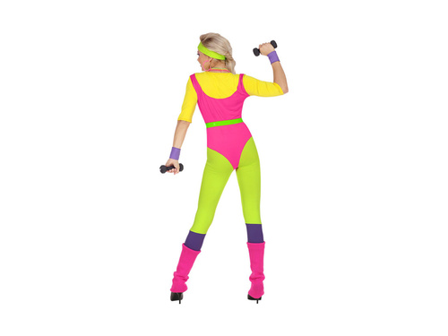 Strój Instruktorki Aerobiku z Lat 80.