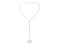 Heart balloon stand on a pole - 1 pc.