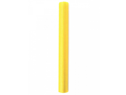 Organza plain yellow - 36 cm x 9 meters