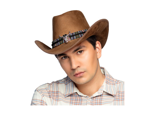 Kapelusz kowbojski Django brązowy