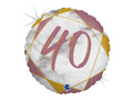 40th Birthday Balloon - 46 cm - 1 pc