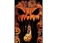 Door decoration with curtain - 145 x 240 cm