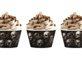 Cupcake papers Spooky Skulls - 6 pcs.