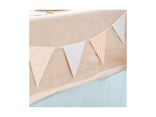 Baner flagi na roczek - błękitny  - 190x17cm - 1 szt.