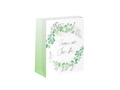 First Communion gift bag with eucalyptus large - 1 pc.