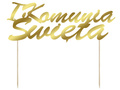 IHS 1st Holy Communion cake topper - 1 pc.