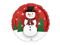 Snowman Foil Balloon - 43 cm - 1 pc