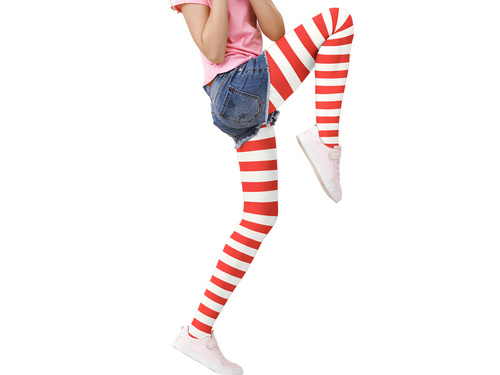 Rajstopy dziecięce w paski - 1 para