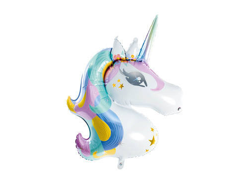 Unicorn Head Foil Balloon - 73 x 90 cm - 1 pc.