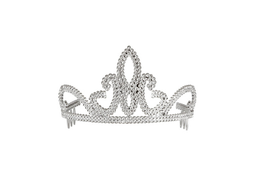 Srebrna tiara księżniczki