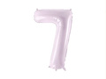 Number 7 Purple Foil Balloon - 72 cm - 1 pc