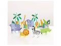 Safari table decorations - 5 pcs.