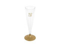 Champagne glasses for eighteen - 140 ml - 6 pcs.