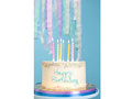 Birthday candles multicolor - 6 pcs