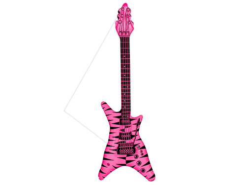 Rock Inflatable Guitar - 95 cm - 1 pc