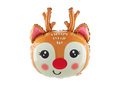 Balon foliowy Renifer Rudolf - 55 x 65 cm - 1 szt.