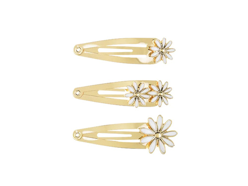 Spinki do włosów Stokrotki - 3 szt.