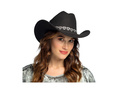 Kapelusz kowbojski Jamie czarny