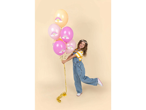 Balloons Rainbow - 30 cm - 6 pcs