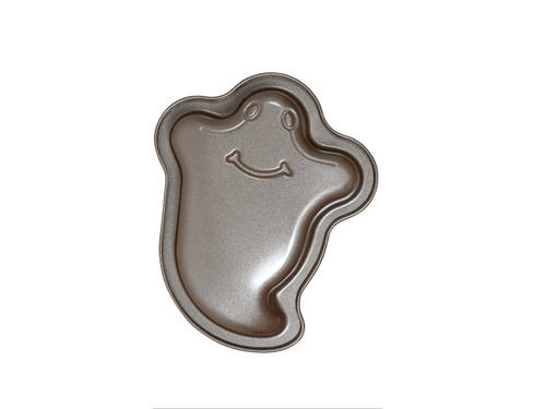 METALLIC CAKE MOLD, GHOST, 14 CMS