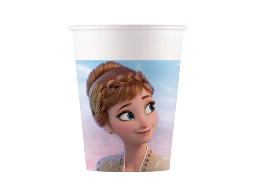 Kubeczki papierowe Frozen 2 - Kraina Lodu Wind Spirit - 200 ml - 8 szt.