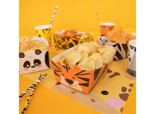 Animal Chip Boxes - 4 pcs.