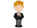 Handsome Groom FoilBalloon - 150 cm - 1 pc
