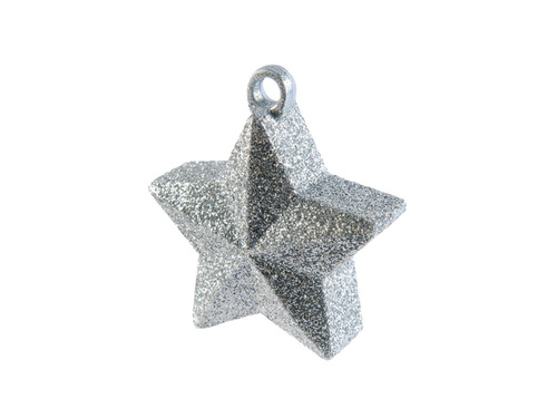 Helium-filled balloon weights - Glittering Star - 170 g.