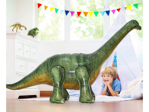 Dinosaur Brachiozaur standing foil balloon - 213 x 86 x 129 cm - 1 pc.